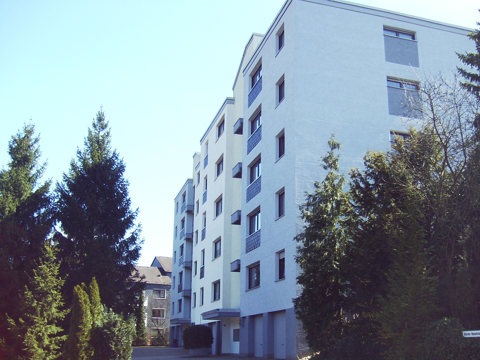 Velbert, Fassadenanstrich